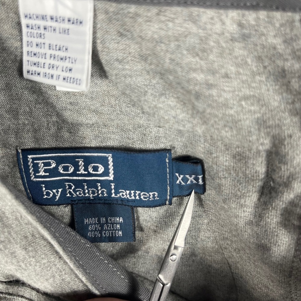 Polo Ralph Lauren Joggers Mens XXL Grey Wall Drawstring Cinch Hem NWT - Picture 4 of 9